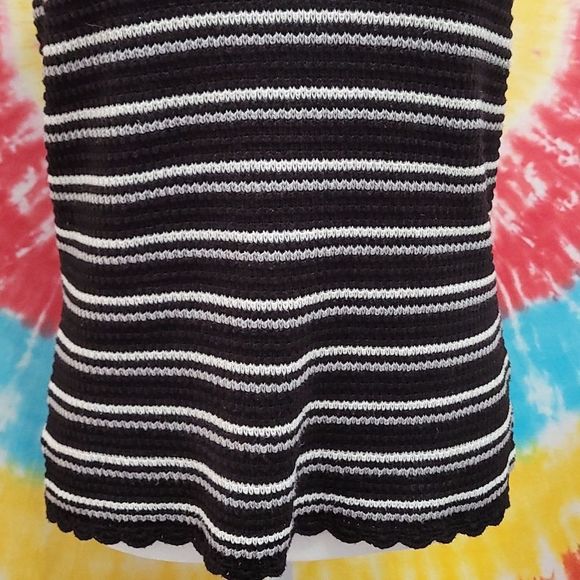 Cloud Chaser | Knit Striped Top | Size: L - Picture 3 of 9